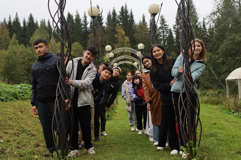 International students attended the “EcoPatriot” event